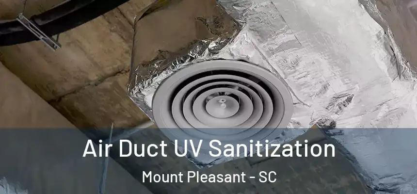  Air Duct UV Sanitization Mount Pleasant - SC