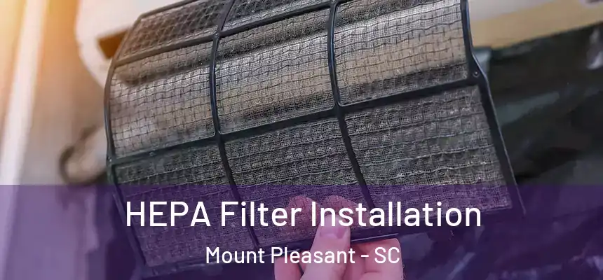HEPA Filter Installation Mount Pleasant - SC